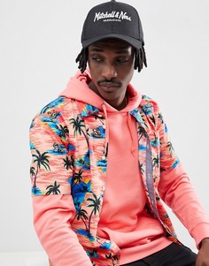Черная бейсболка с логотипом Mitchell &amp; Ness - Черный