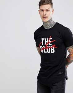 Облегающая футболка с принтом The Couture Club - Черный