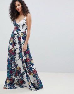 Платье макси с принтом Free People - Мульти