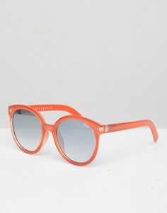 Круглые солнцезащитные очки Quay Australia high tea - Оранжевый
