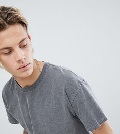 Темно-серая oversize-футболка Reclaimed Vintage inspired - Серый