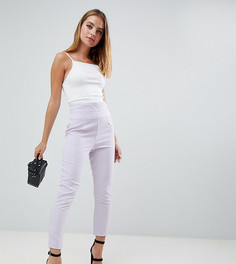 Брюки в клетку Boohoo Petite - Фиолетовый