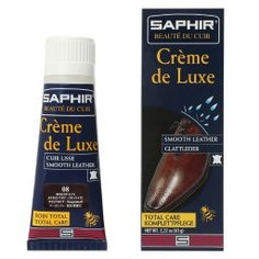 Крем для обуви SAPHIR CREME DE LUXE бордовый