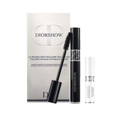 DIOR Набор тушь Diorshow черная, база для туши Diorshow Maximizer 3D № 090 Black, 10 мл + 4 мл