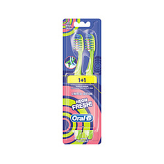 ORAL-B Зубная щетка Neon Fresh 40 Мягкая 2 шт.