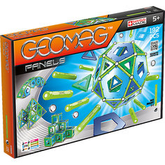 Магнитный конструктор Geomag Panels, 192 детали