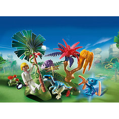 Конструктор Playmobil "Супер 4" Затерянный остров с Алиен и Хищником