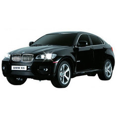 Радиоуправляемая машина Rastar "BMW X6" 1:24, чёрная