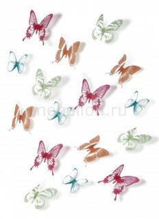 Набор фигур настенных (23.2х22.2 см) Chrysalis 470341-022 Umbra