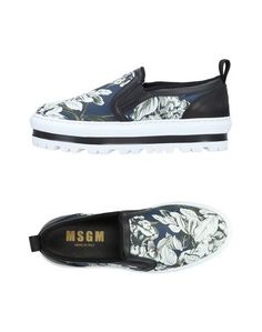 Низкие кеды и кроссовки Msgm