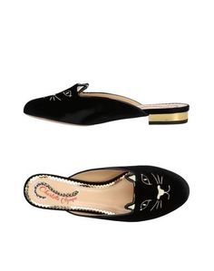 Мюлес и сабо Charlotte Olympia