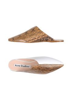 Мюлес и сабо Acne Studios