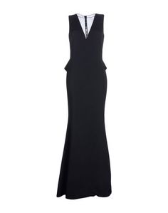 Длинное платье Badgley Mischka