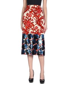 Юбка длиной 3/4 Dries Van Noten