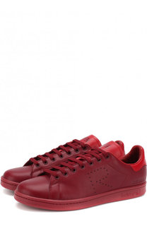 Кожаные кеды Stan Smith на шнуровке Adidas by Raf Simons