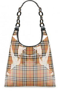 Сумка-шоппер в клетку Vintage Check Burberry