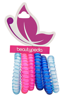 Набор резинок-спиралек, 6 шт Beautypedia