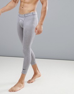 Серые леггинсы длиной 3/4 Nike Training Utility AJ1685-036 - Черный