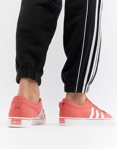 Оранжевые кроссовки adidas Originals Nizza CQ2331 - Оранжевый