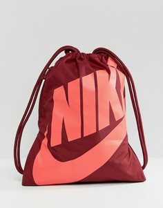 Красная сумка на шнурке Nike Heritage BA5351-678 - Красный