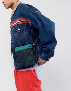 Сумка для авиапутешествий с контрастной сеткой ASOS DESIGN - Зеленый