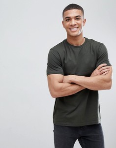 Зеленая свободная футболка ASOS DESIGN - Зеленый