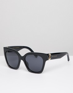Черные квадратные солнцезащитные очки в стиле 182-х Marc Jacobs - Черный