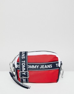 Сумка для фотоаппарата с фирменной лентой Tommy Jeans - Мульти