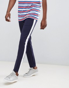Спортивные облегающие брюки Jack &amp; Jones - Темно-синий