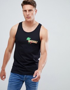 Майка с принтом Jack &amp; Jones Originals - Белый
