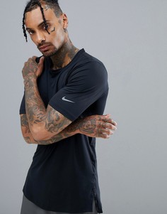 Черная футболка в стиле милитари Nike Training AA1591-010 - Черный