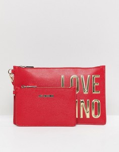 Клатч Love Moschino - Красный