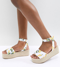 Сандалии-эспадрильи на платформе ASOS DESIGN Thear - Мульти