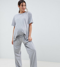 Комбинируемые пижамные брюки ASOS DESIGN Maternity - Серый