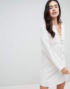 Платье QED London - Кремовый