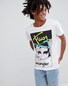 Футболка с логотипом Wrangler - Белый