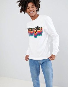 Свитшот с логотипом Wrangler - Белый