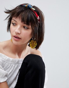 Повязка на голову с принтом ASOS DESIGN - Мульти