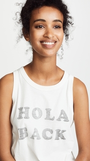 Sol Angeles Hola Back Peak Tank Top