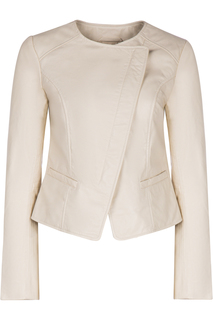 Куртка из натуральной кожи La Reine Blanche
