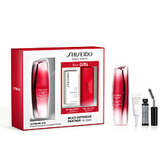 SHISEIDO Набор с Ultimune Концентратом, восстанавливающим энергию кожи вокруг глаз 15 мл + 3 мл + 2 мл