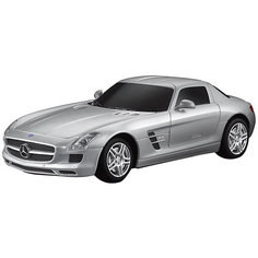 Радиоуправляемая машина Rastar "Mercedes SLS AMG" 1:24, серебряная