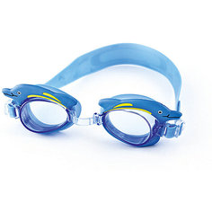 Очки для плавания INDIGO "Дельфин", синие