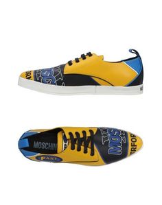 Низкие кеды и кроссовки Moschino