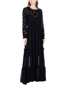 Длинное платье Saloni