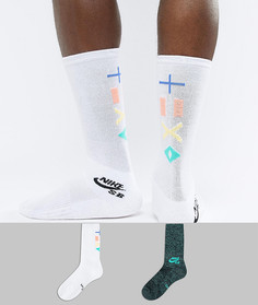2 пары носков Nike SB SX6855-901 - Мульти