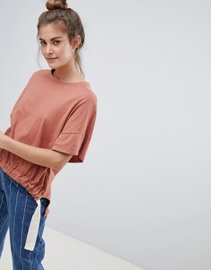 Футболка из органического хлопка Pull&Bear join life - Красный Pull&Bear