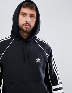 Черный худи adidas Originals Authentic DH3851 - Черный