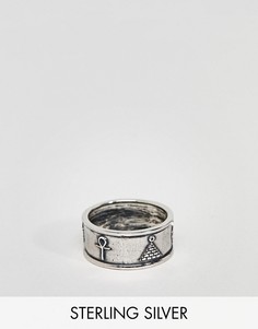 Серебряное кольцо в египетском стиле ASOS DESIGN - Серебряный