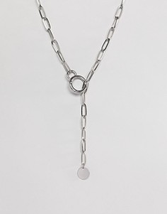 Ожерелье ASOS DESIGN - Серебряный